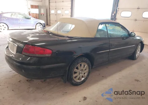 2004 Chrysler Sebring Limited from USA, damaged, VIN 1C3EL65R74N175897